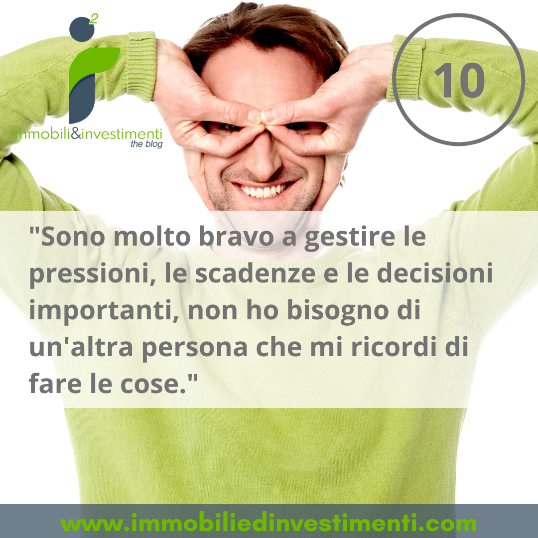10 buoni motivi per evitare gli agenti immobiliari