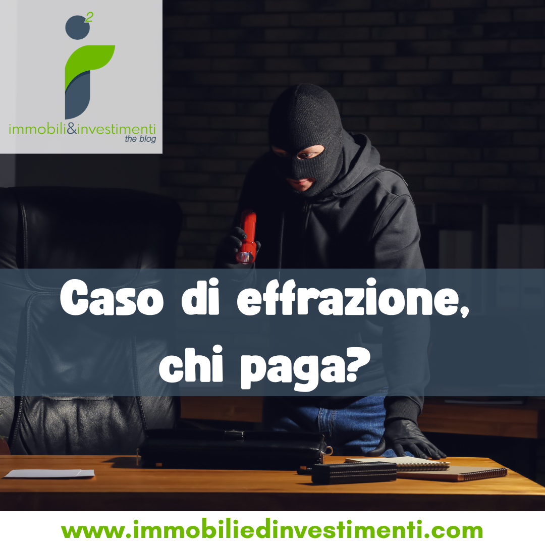 Un ladro prova ad entrarti in casa e spacca porta e serratura, chi paga?