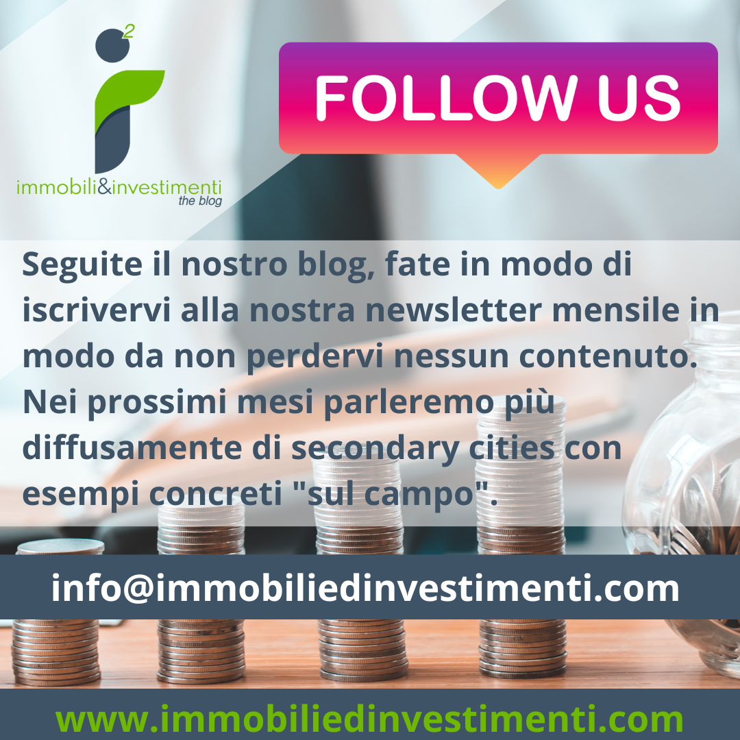 Gli investimenti a reddito immobiliari più interessanti non sono a Milano ma nelle città universitarie secondarie
